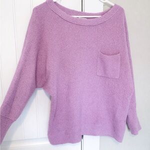 Nordstrom Soft Purple Crew Neck Sweater